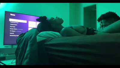 BBC dude devours his ex-girlfriend's pussy and fucks her in missionary.