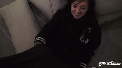 James' big dick destroys kitty of ink teen.