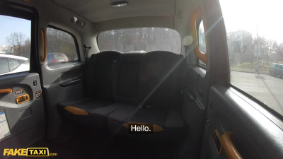 Buxom Slovakian tourist Chloe Lamour gets fucked hard in a fake taxi