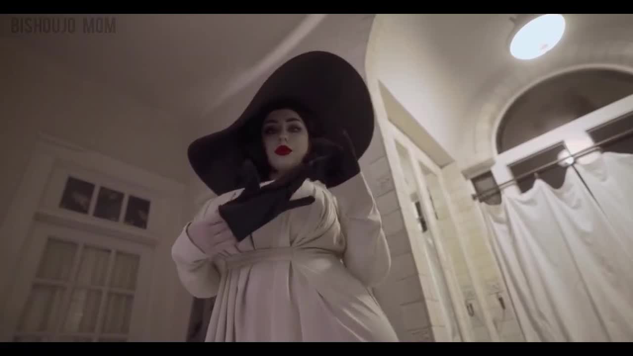 Watch Arousing busty chick cosplaying Lady Dimitrescu Full. Duration: 03:56 | ePornBabe.