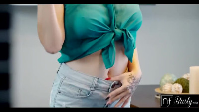 Busty teen gave me a blowjob and titsjob before a great ride.