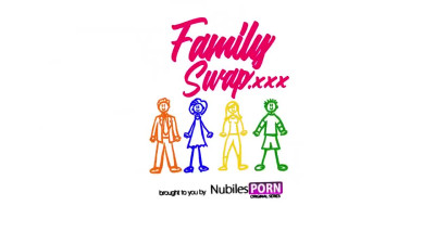 Just another day in a free use stepfamily with a FFMM foursome