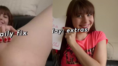Luna Rival got her ass destroyed by older guy