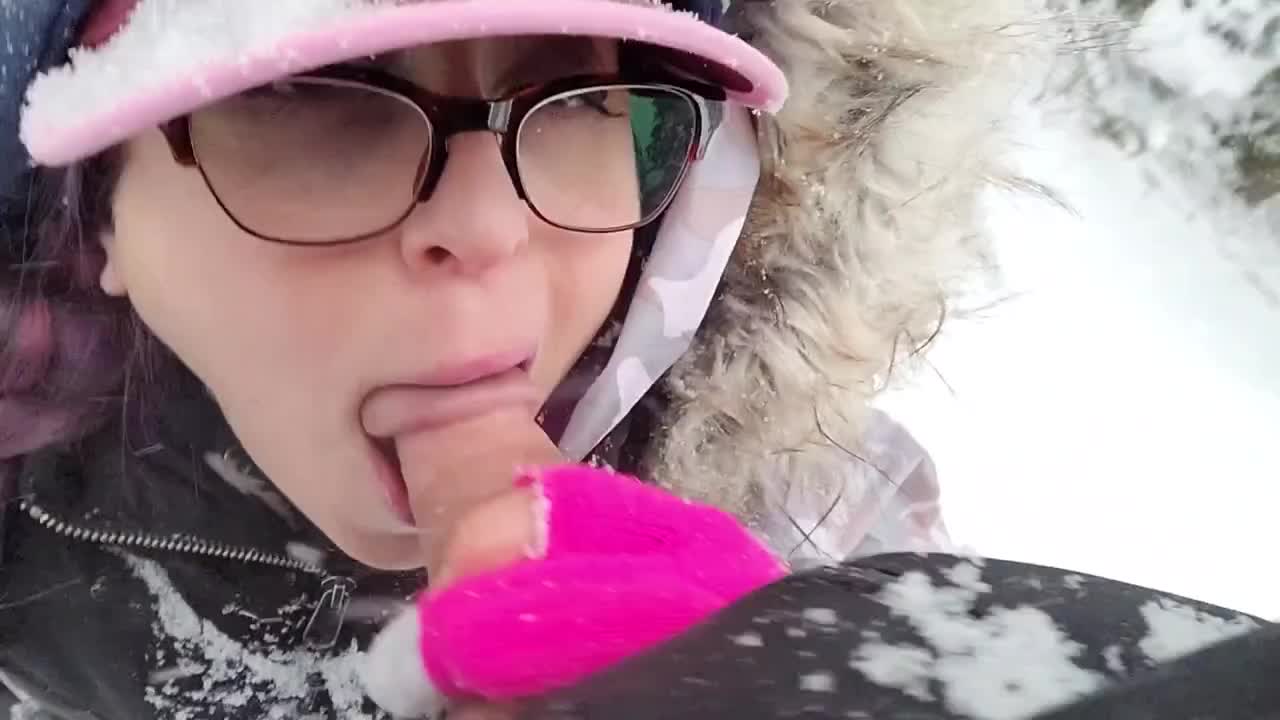 Watch Extreme snowy blowjob Full. Duration: 06:23 | ePornBabe.