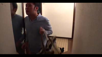 A lustful Japanese husband was seduced by his wife's sister and fucked her when she was left alone in the room.