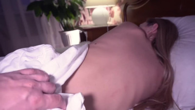 Slender young stepmother is ready to fuck w/ her stepson at any time!