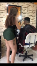 Optional service in the hair salon