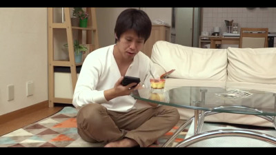 Cute Japanese babe seduces married guy to fuck her tight cunny after footjob