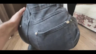 Cute blonde sucks a big dick
