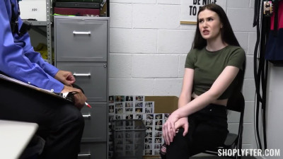 Naughty Athena Heart punished for shoplifting - ShopLyfter