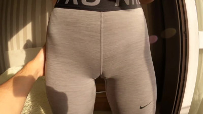 Big ass stepsister fucked in doggy pose till creampie fuck - POV