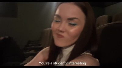 Naïve Russian Student Babe Tricked to Fuck Hard on Casting