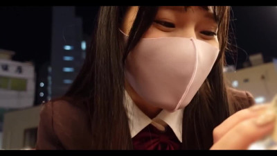 Cute Japanese schoolgirl fucks while she skips school
