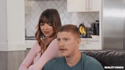 Curious teenager Honey Hayes finally finds a giant cock to get fucked hard.