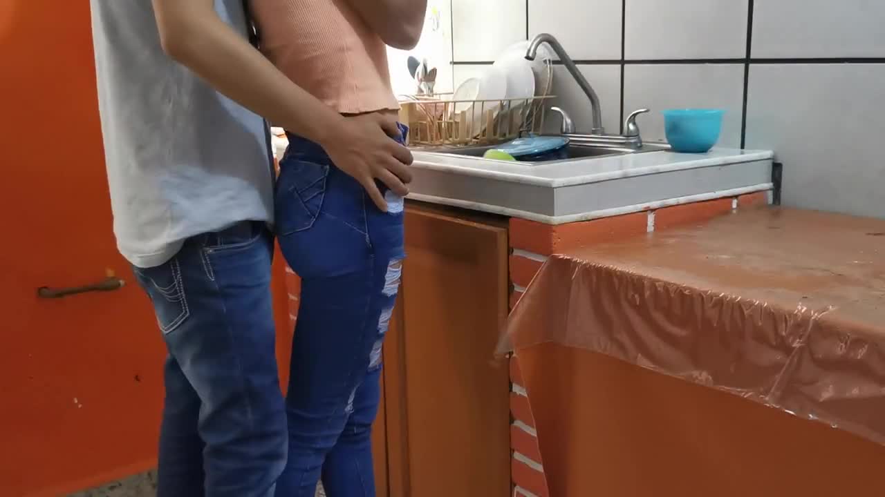 Watch Mexican Housewife gets caught off guard and fucked in the kitchen Full. Duration: 07:24 | ePornBabe.