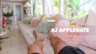 It's POV - Abella Danger brings PAWG AJ Applegate to have FFM with her BF