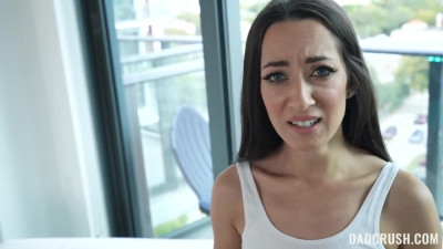 Big ass stepdaughter Freya Von Doom turns into slut on her stepdad's dong