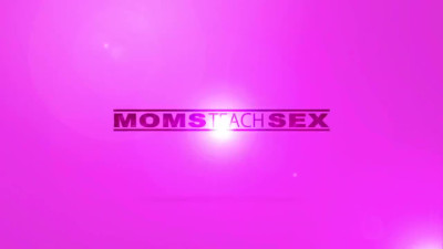 MomsTeachSex - Stepdaughter & Stepmom share young dick in FFM - [Sharon White, Bonnie Dolce S16: E6]