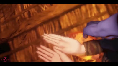 Ana from Frozen has something to conceal