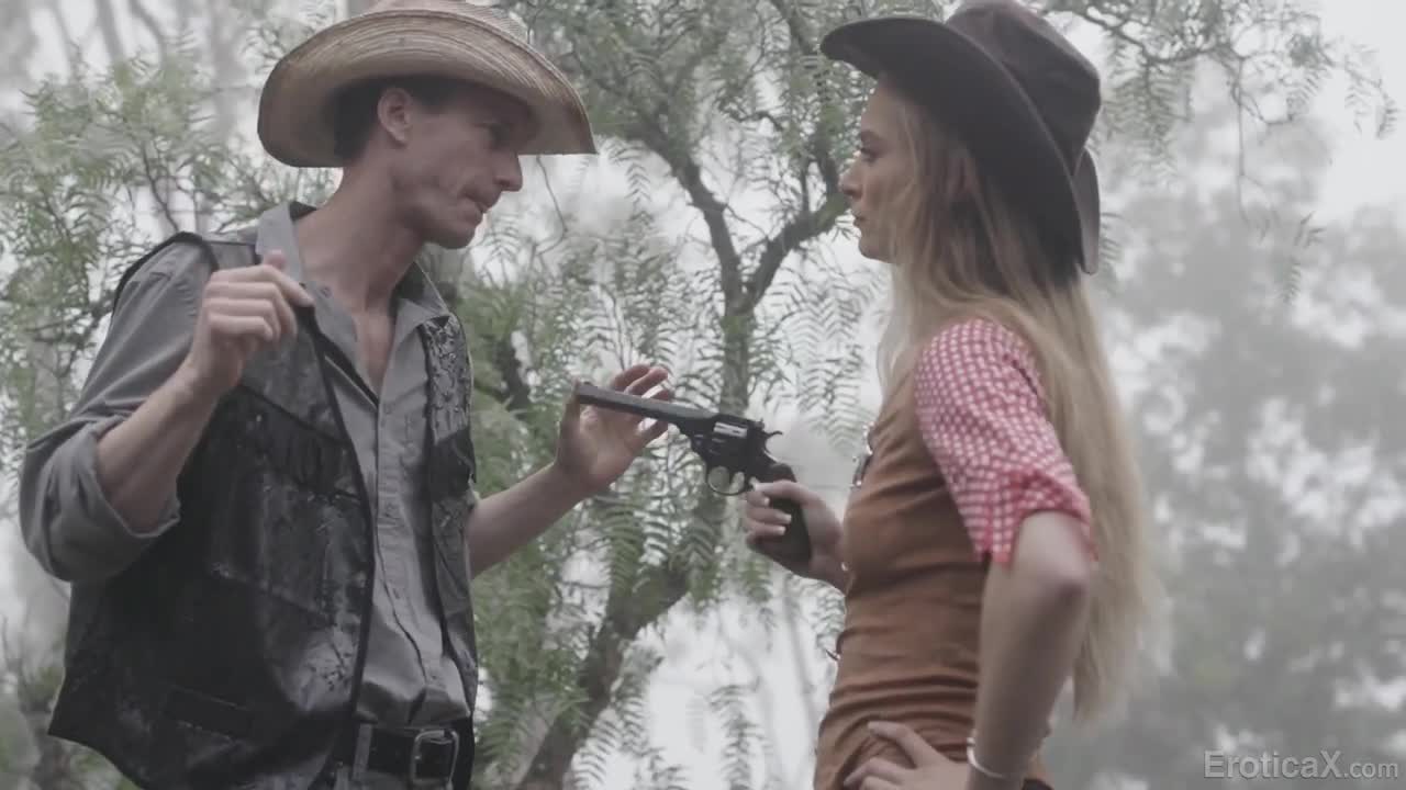 Watch Skinny small tits ranger punishes naughty cowboy! Full. Duration: 08:01 | ePornBabe.
