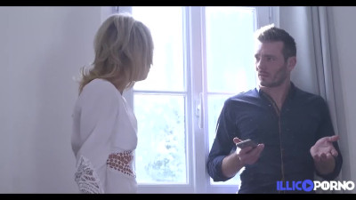 Insolent Guy fucks his side-chick in front of annoying Cuckquean