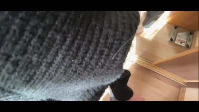 Petit Russian bitch gets doggystyle hard fuck! POV!