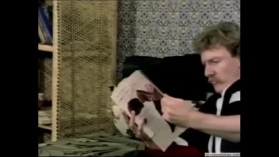 Vintage trio having dirty sex in various positions!