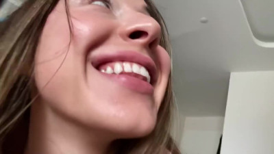 Lolly_Lips eats all cum after mindblowing POV sex with her Roommate