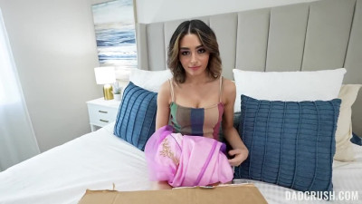 Stepdad's Cursh Vanessa Moon facialized after taboo POV sex