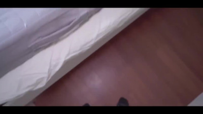 Masked asian getting to like new boyfriend's cock