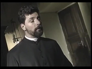 Nasty nuns share thick cock in crazy Anal Threesome (Vintage)