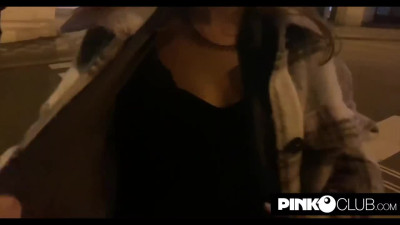Charming teen Agatha Vega stars in porn during her trip