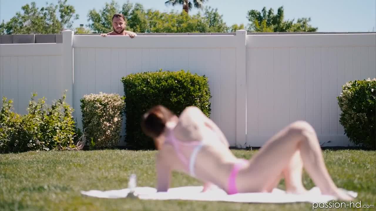 Watch Sunbath and massage continues with beautiful sex for Raylin Ann Full. Duration: 07:55 | ePornBabe.