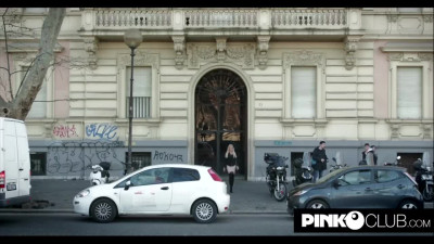 Cherry Kiss gets anal fucked by Christian Clayin and appreciates the sights of Rome.