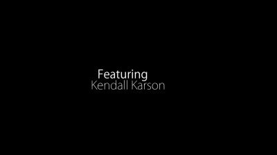 Sex starving girlfriend Kendall Karson finally gets it