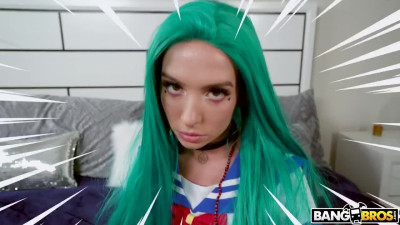 Kawaii Sailor Moon cosplayers fuck one cock (Bailey Base & Yumi Sin)