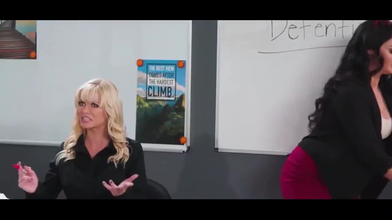 Watch Short-haired harlot punishes bad girls right in the class Full. Duration: 05:52 | ePornBabe.