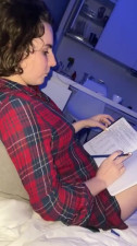 My teen step-sister is such a good student, I'll teach her a sex lesson