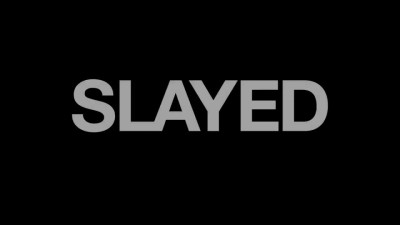 SLAYED - Busty Skye Blue crosses legs with cute Alina Lopez in lesbian way