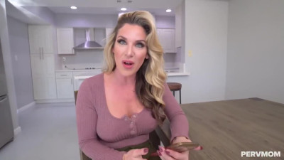 Mom sent stepson her nudes by accident and got fucked balls deep as a result.
