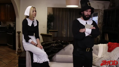 Shy Amish teen Haley Reed fucked by commune leader