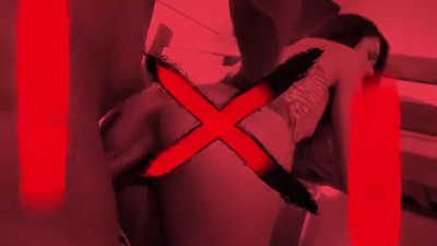Pale teen enjoys Interracial Sex with monster cock at the hostel