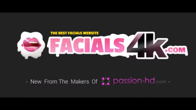 Sensual massage turns into blowjob and doggy fest for flawless brunette