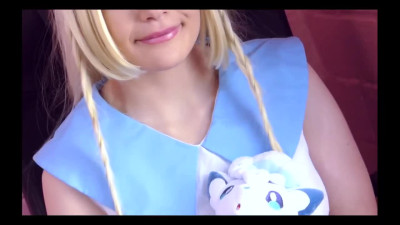 Sugary sweet Lillie from Pokemon is a dick lover