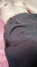 Japanese camgirl opened up her labia for passionate solo with dildo and lots of cream
