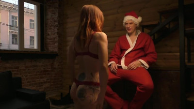 Bad Santa gets very naughty girl for New Year