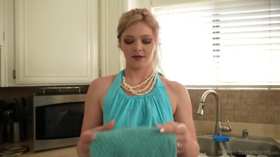 Delicious housewife Kay Karter is the best cock sucker in the world!
