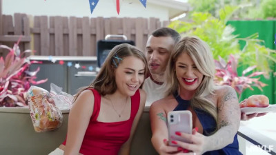 I had some fun on the 4th of July with my sexy step-sister