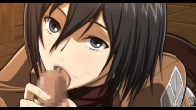 Mikasa Ackerman Blowjobs (Attack on Titans)