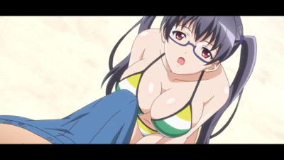 Busty Japanese harlots filled and covered with cum in exclusive Hentai
